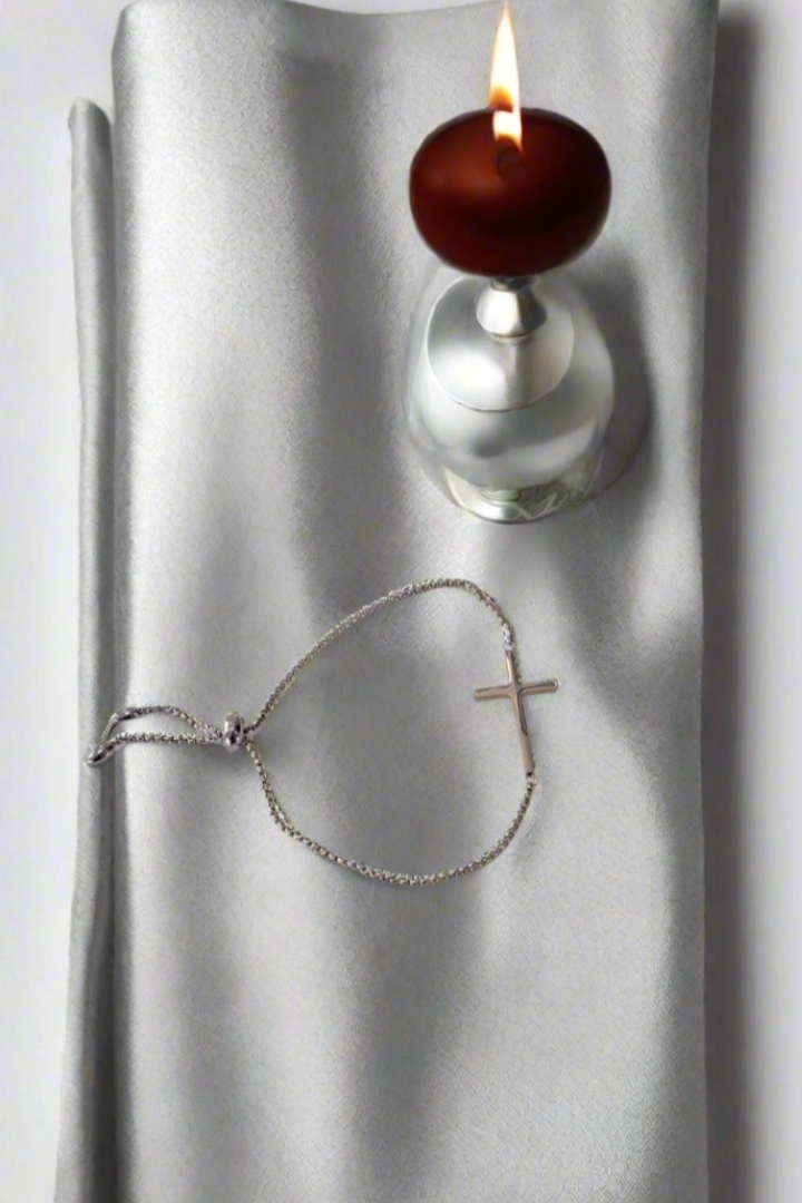 Forever Faith ~ Bracelet réglable élégant et magnifique OR