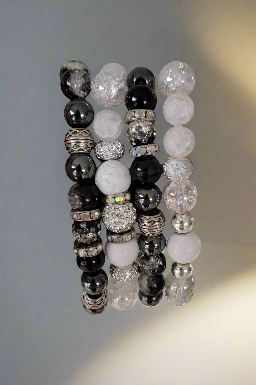 * Collection Moments * Bracelet en Noir Parfait